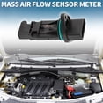 thumbnail image 2 of Sensor de Flujo de Aire Masivo para VW Bora Sensor MAF Interno Duradero 1 Pcs para VW Golf Jetta, 2 of 6