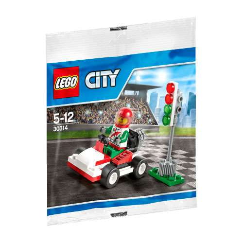 Pre-Owned City Go-Kart Racer Mini Set LEGO 30314 [Bagged]