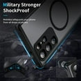 thumbnail image 5 of Matte Magnetic For Samsung Galaxy S23 S22 S21 S20 Ultra Plus FE A54 A53 A52 A32 A13 A34 4G 5G Case Frosted Wireless Charge Cover, 5 of 7