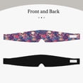 thumbnail image 2 of Yiaed Skull colorful flower daisy Print Sleep Mask Blackout - Soft Eye Cover for Sleeping with Adjustable Veclro Breathable Eye Blindfold for Night Nap Travel, 2 of 7