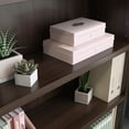 thumbnail image 5 of Sauder Affirm Engineered Wood 5-Shelf Bookcase in Noble Elm/Brown, 5 of 9