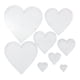 thumbnail image 1 of 8 Piezas Plantilla Sashiko Kit de Patrones de Bordado Acrílico Transparente con Diseño Geométrico y Formas de Corazón para Practicar Costura y, 1 of 9