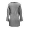 thumbnail image 7 of Womens Open Front Lightweight Long Cardigan Button Down Loose Solid Outerwear Lace Kimonos for Women plus Size Woman Knit Cardigans for Women Womens plus Cardigans Fall Cardigans for Women plus Size, 7 of 7