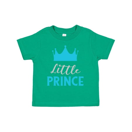 

Inktastic Prince Little Prince King Crown Baby Boy Gift Toddler Boy Girl T-Shirt