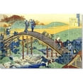 thumbnail image 1 of Ceramic Tile Mural-Katsushika Hokusai Ukiyo-E Tile Mural Modern Home Remodeling. 36" w x 24" h using (24) 6 x 6 ceramic tiles, 1 of 3