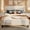 Beige, variant on Lofka Queen Bed Frame with Headboard, Camas Queen Size Metal Frame Hold 850lbs, Beige