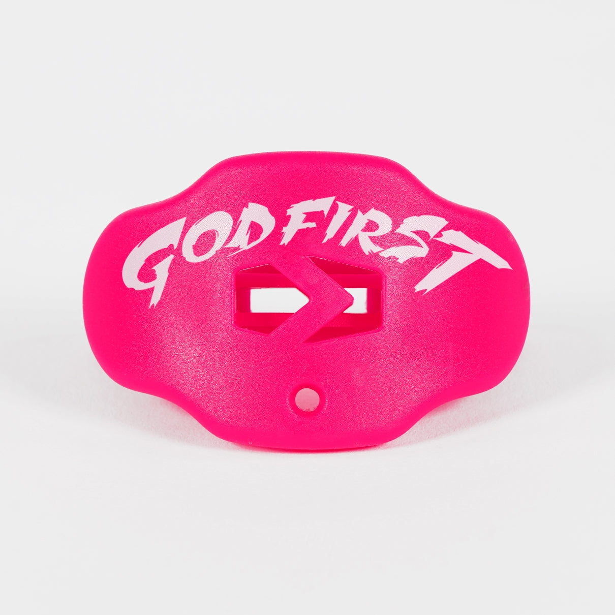 God First Pink Football Mouthguard