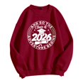 thumbnail image 6 of Womens Senior 2026 Sweatshirts Graduate Cute Graphic Crew Neck Tops Funny Casual Teacher Long Sleeve Baggy Shirts, 6 of 7