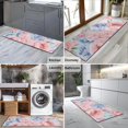 thumbnail image 2 of Pioneer Flower Floral Print Pattern Kitchen Rug Mat,Kitchen Runner Rugs Non Skid Washable,Decorative Kitchen Floor Mats for Kitchen,Sink,Laundry,17"X47", 2 of 5
