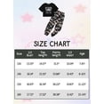 thumbnail image 2 of Usaibhir Girl Outfits Short Sleeve Printed Crop Tops + Camouflage Pants 2pcs Summer Clothes Set 7-14T, 2 of 13