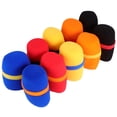 thumbnail image 2 of Shisuyan 10pcs Microphone Windshield Microphone Windscreen Sponge Cover Assorted Color Eco-friendly Sponge, 2 of 8