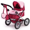 thumbnail image 1 of Cochecito de bebé Bayer Design, moderno burdeos, para muñecas de 46 cm, 1 of 6