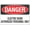 Warning Sign 3, variant on Danger Do Not Perform A Confined Space Rescue Without Sign - 8"x12" Rust Free Aluminum, Easy To Read Sturdy Outdoor Metal Sign for Home Farm Yard