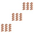 thumbnail image 3 of Maytalsory 12piece Patio With Pot Feet Solution For Preventing Rotting On Wood Surfaces Invisible Pot Feet Small brick red 3Set, 3 of 6