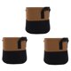 thumbnail image 5 of Bolsa para plantas de tela no tejida, 3 uds., doble Color, 3 galones, bolsa para crecimiento de plantas para jardinería al aire libre, color caqui y negro con asa, 5 of 8