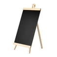 thumbnail image 1 of LNGOOR Panneau de Tableau Noir Tableau Noir Chevalet Panneaux en Bois Support de Table Mariage Menu Cadre sur Pied Mini Message A, 1 of 9