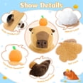thumbnail image 3 of Muiteiur Large Capybara Plush Toy 23.6" Capybara Stuffed Animal, 3 of 6