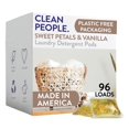 thumbnail image 1 of Detergente para ropa en cápsulas The Clean People Sweet Petals, paquete de 96, 1 of 6
