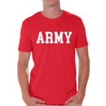 thumbnail image 1 of Awkward Styles Men's Army Shirt Military Tshirt Army Gifts for Him Military Training Workout Clothes Army Tshirt for Men, 1 of 4