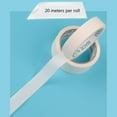 thumbnail image 4 of LAIQIEN White Masking Tape Length 787.4in(20M) 4 Kinds Optional For Creating for Sharp E, 4 of 14