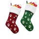 thumbnail image 4 of Medias navideñas de peluche con forma de pata de mascota (1/2 unidades) para decorar la chimenea, ideal como regalo para perros y gatos en vacaciones familiares., 4 of 4