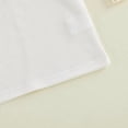 thumbnail image 5 of NIEWTR Toddler Boys Short Sleeve Polo Shirt School Uniform Solid Color Basic Button Front Soft Fabric Sizes 6T 7T 8T 9T 10T 11T 12T(A-White,3-4 Years ), 5 of 6