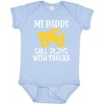 thumbnail image 3 of Inktastic Construction My Daddy Still Plays with Trucks Boys or Girls Baby Bodysuit, 3 of 5