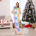 thumbnail image 5 of joogoo Rainbow Tie Dye-a2 Unisex Adults Onesies Pajamas Jumpsuits L, 5 of 7