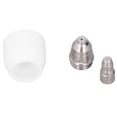 thumbnail image 1 of Electrode Nozzles Cups Kit, 3Pcs CNC Plasma Cutting Torch Consumables Directly Replaceable Easy To Install  For P80 Machine, 1 of 8