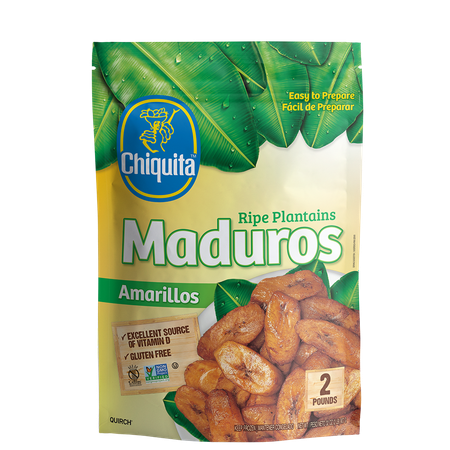 Chiquita Ripe Plantains Maduros Amarillos - 2lb Bag