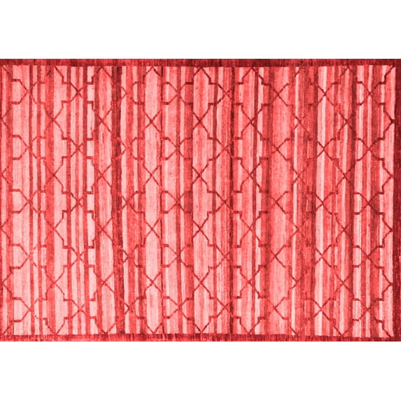 Ahgly Company Indoor Rectangle Persian Red Traditional Area Rugs, 5' x 8'