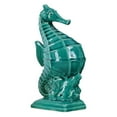 thumbnail image 2 of Big-belly Seahorse Figurine in White Gloss Finish, 2 of 2