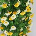 thumbnail image 3 of Moyic Margarita artificial Flor de seda Wisteria Ivy Vine Boda Balcón Decoración Decoración amarillo Moyic JJ18308-02, 3 of 6