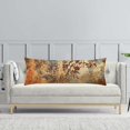 thumbnail image 2 of Rustic Body Pillow Cover Brown Metal Steel Abstract Iron Structure Vintage Long Pillow Case with Zipper Decorative Soft Bedding Pillowcase Farmhouse Cushion Pillow Covers for Couch,Bedroom 20"x54", 2 of 6