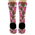 thumbnail image 5 of ThisWear Food Birthday Gifts Foodie Socks Pancake Printed Socks Pancake Gag Gifts 1-Pair Novelty Crew Socks, 5 of 5