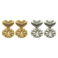 thumbnail image 2 of Earlifters Sturdy Backs Invisible Ear Lobe Support Backs Eliminate Drooping Studs Sturdy Backs (Gold or Silver), 2 of 2