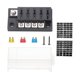 thumbnail image 1 of Accesorios Genéricos de Modificación de Bloque de Fusibles F13941-a-z Soporte de Caja de Fusibles Multifuncional Universal de 4 Vías para Vehículo Bar, 1 of 8