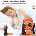 thumbnail image 3 of Ventilador portátil TDLOL alimentado por batería con batería recargable, 3 of 7