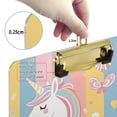 thumbnail image 4 of Unicorn with Flowers and Hearts Acrylic Clipboards 12 x 9 Inch A4 Size with Low Profile Clip Hanging Clipboard for Classroom School Office, 4 of 8