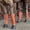 Orange, variant on Professional's Choice Deluxe Fly Boots with Built-In Stays Orange / Large