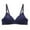 Navy, variant on Bras for Women Small Cup Seamless Underwear Bra without Underwire Full Coverage Brassiere Tops Underwear Red