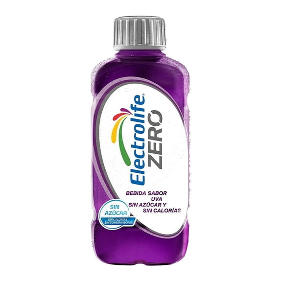 Bebida hidratante Electrolife Zero uva 625 ml