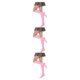 thumbnail image 4 of Sonducket Medias hasta el muslo a rayas sobre la rodilla estilo preppy JK juegos deportivos calentadores de piernas Día de San Valentín Type1 NO1, 4 of 6