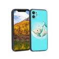 thumbnail image 1 of Compatible with iPhone 11 Phone Case, whale-fish-58 Case Silicone Protective for Teen Girl Boy Case for iPhone 11, 1 of 1
