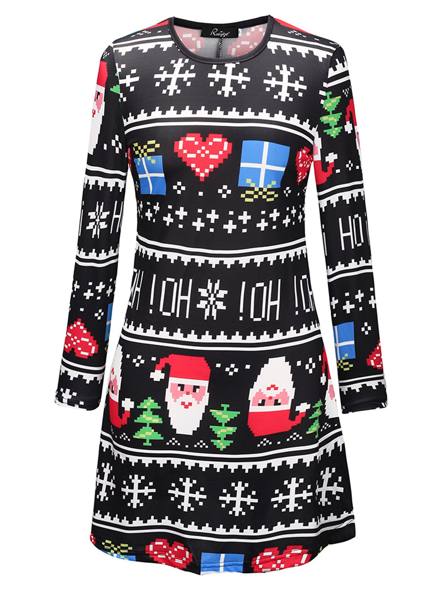 ladies christmas jumper dress