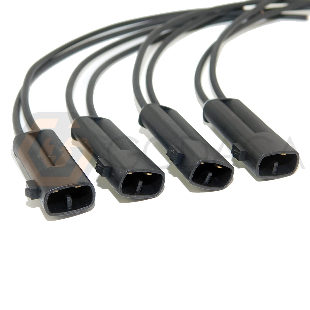 4x Male Connector 2way for Ignition Coil injector 9098011246