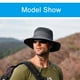 thumbnail image 4 of Sombrero de pesca con protección UV para hombres y mujeres Protección solar de verano al aire l Carevas Sombrero, 4 of 7