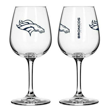 

Logo Chair 312226 12 oz NFL Denver Broncos Gameday Stemmed Wine Glass