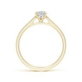 thumbnail image 2 of ANGARA Natural 0.71 Ct. Diamond Solitaire Engagement Ring in 14K Yellow Gold for Women (Ring Size: 12), 2 of 10