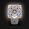 thumbnail image 3 of Floral Mandala Night Light 2 Pack LED Nightlight Plug into Wall Dusk to Dawn Sensor Soft White, 3 of 7